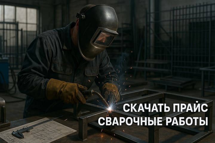 скачать прайс сварочные работы в днр